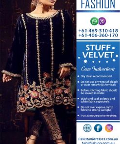 Pakistani Velvet Dresses Online