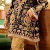 Pakistani velvet dresses Online