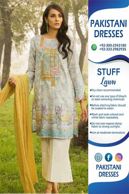 Pakistani lawn collection dresses 2019