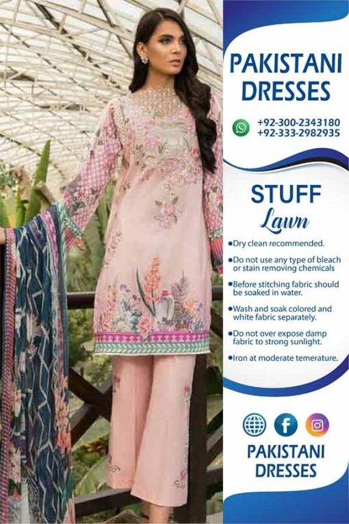 Pakistani lawn collection dresses