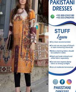 Safwa eid printed lawn dress vol 3