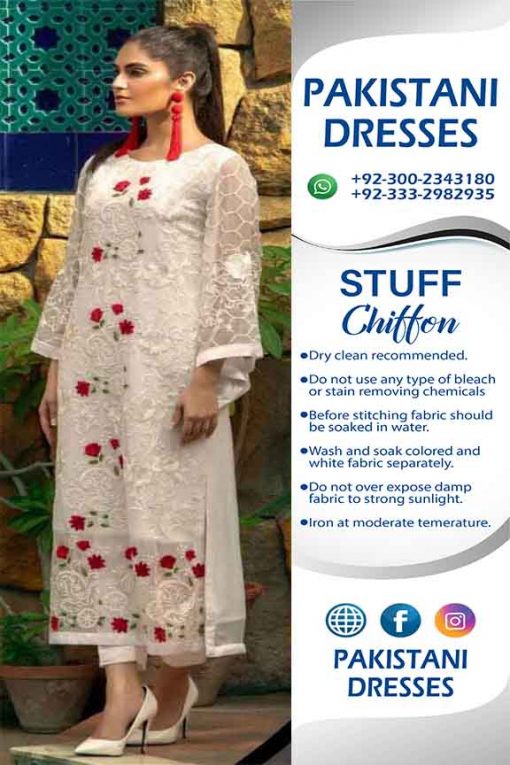 Azure chiffon dresses online