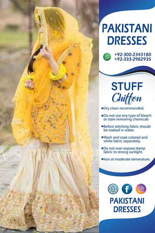 Pakistani Gharara Dresses Online