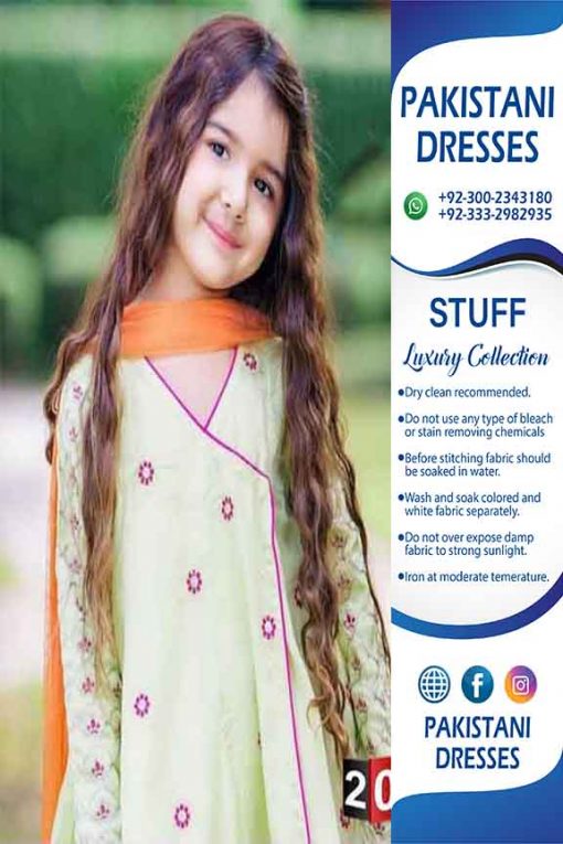 Pakistani Latest Kids Dresses