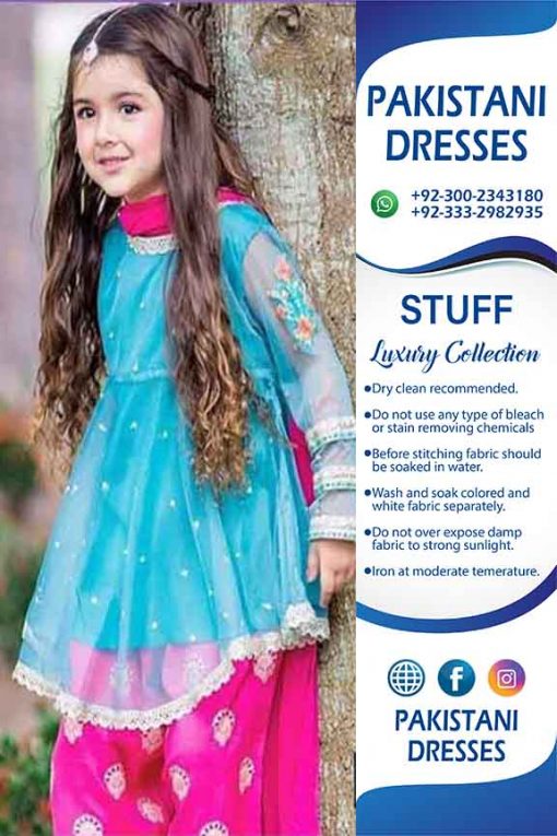 Pakistani Latest Kids Dresses Online