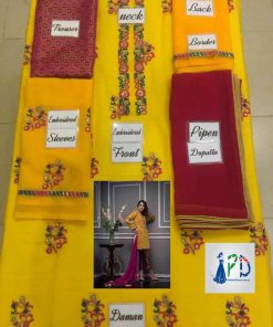 Phatyma Khan Chiffon Dresses 2019