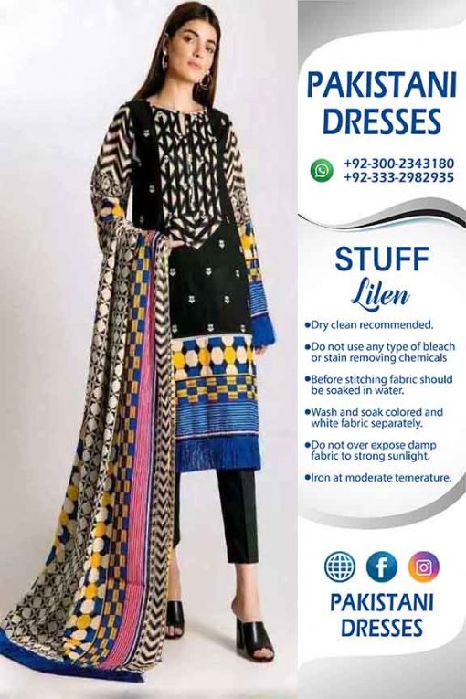 Khaadi Latest Linen Dresses
