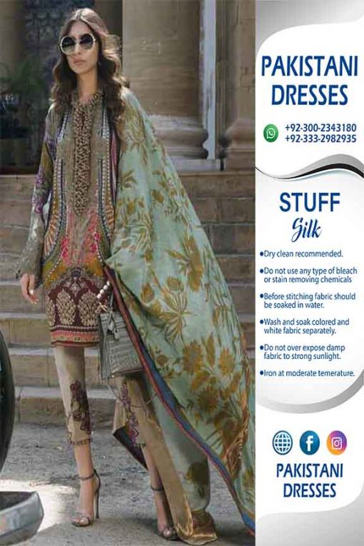 Sana Safinaz Silk Designs Dresses 2019