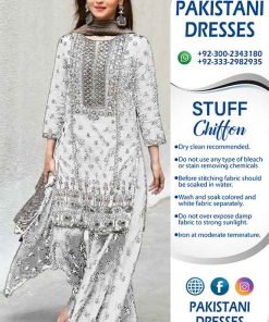 Pakistani Latest Chiffon Dresses