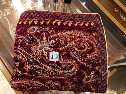 Velvet Embroidered shawls Sydney 2019