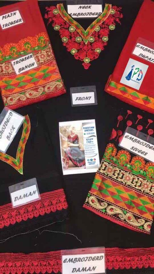 Indian Balochi Embroidery Maxi 2020