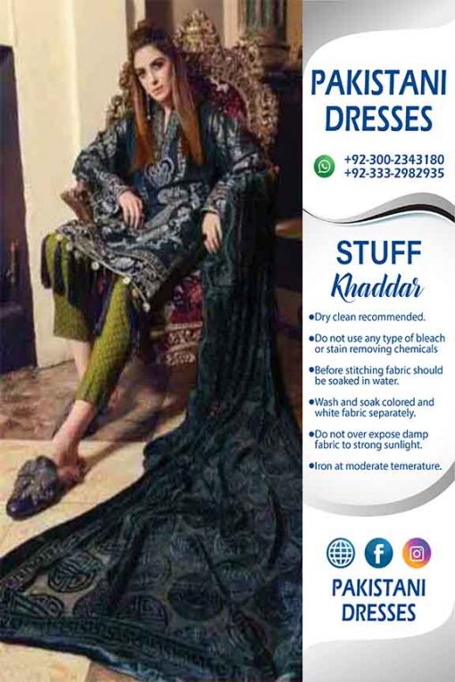 Maria B Khaddar Dresses Online