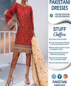 Akbar Aslam Latest Chiffon Dresses