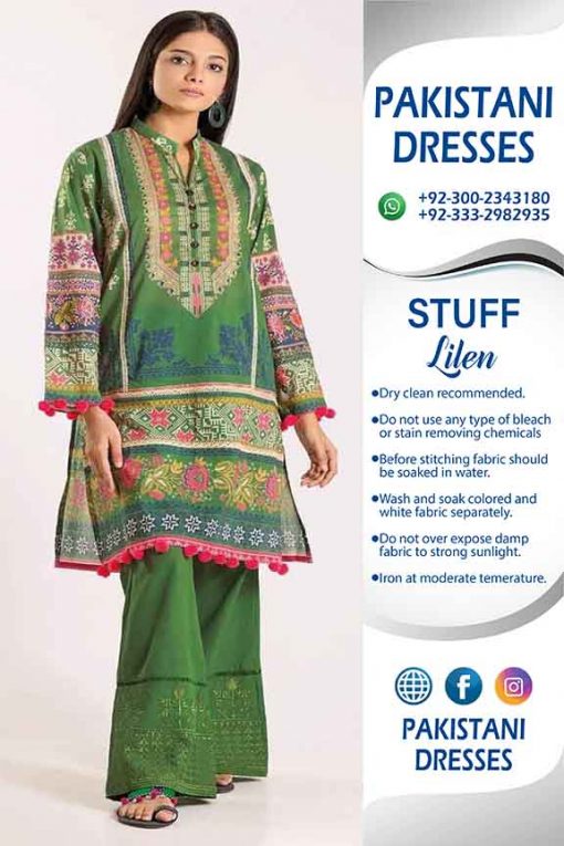 Khaadi Latest Linen Dresses 2020