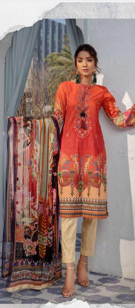 BINAAS DIGITAL EMBROIDERED LAWN COLLECTION