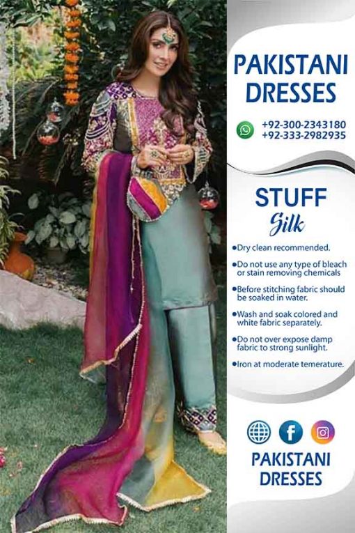 Pakistani Silk Dresses Australia 2021