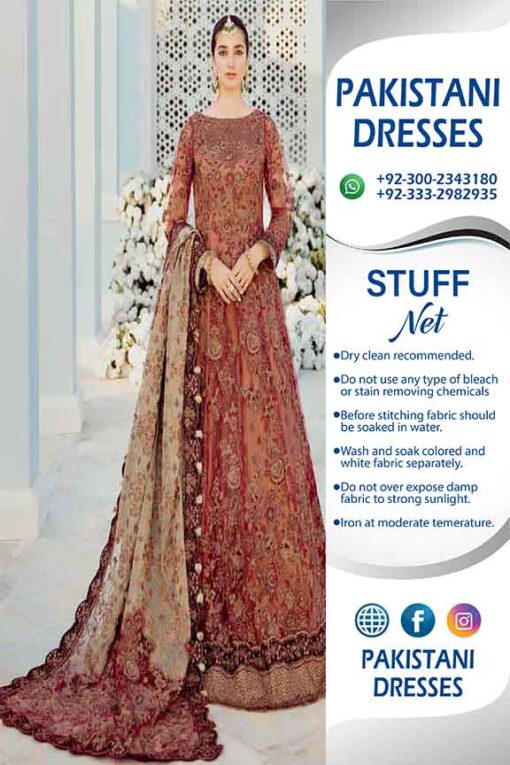 Pakistani Bridal Wear Dresses