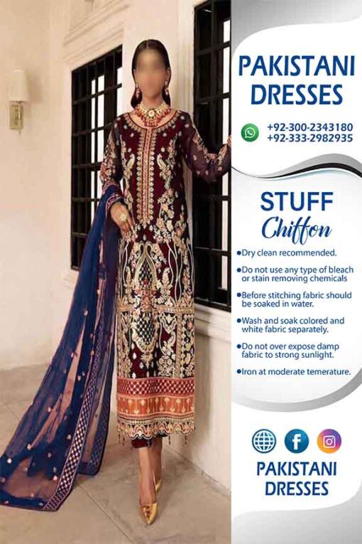 Emaan Adeel Party Dresses Collection