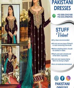 Annus Abrar Velvet Dresses Collection