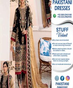 Asim Jofa Velvet Dresses Online