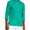 Premium Long Sleeve Shirt Green Courtside