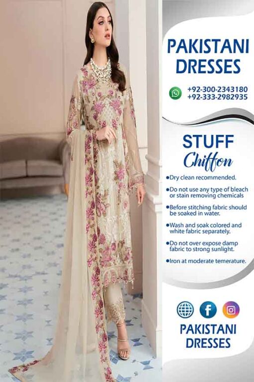 Pakistani Dresses For Girls 2023