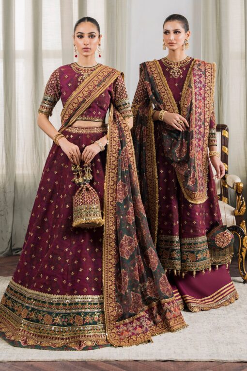 Baroque Bridal Lehenga 2025