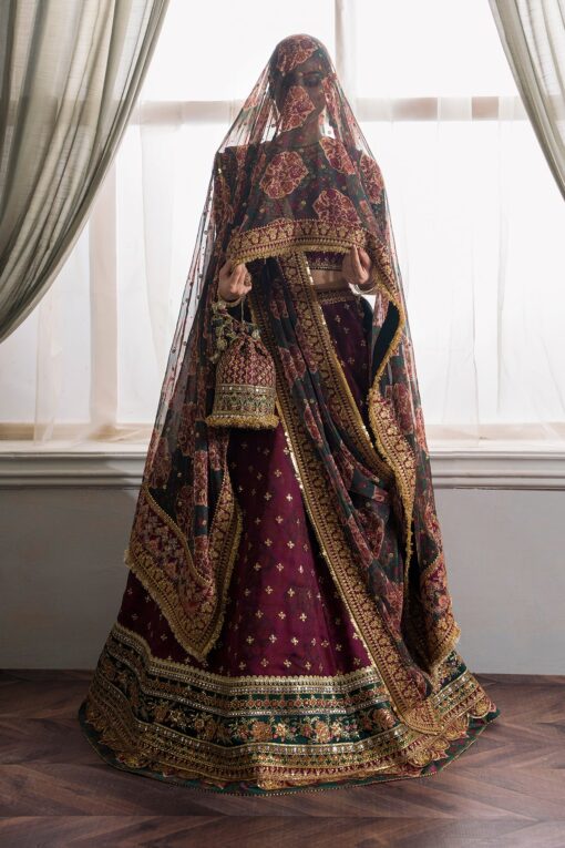 Baroque Bridal Lehenga online